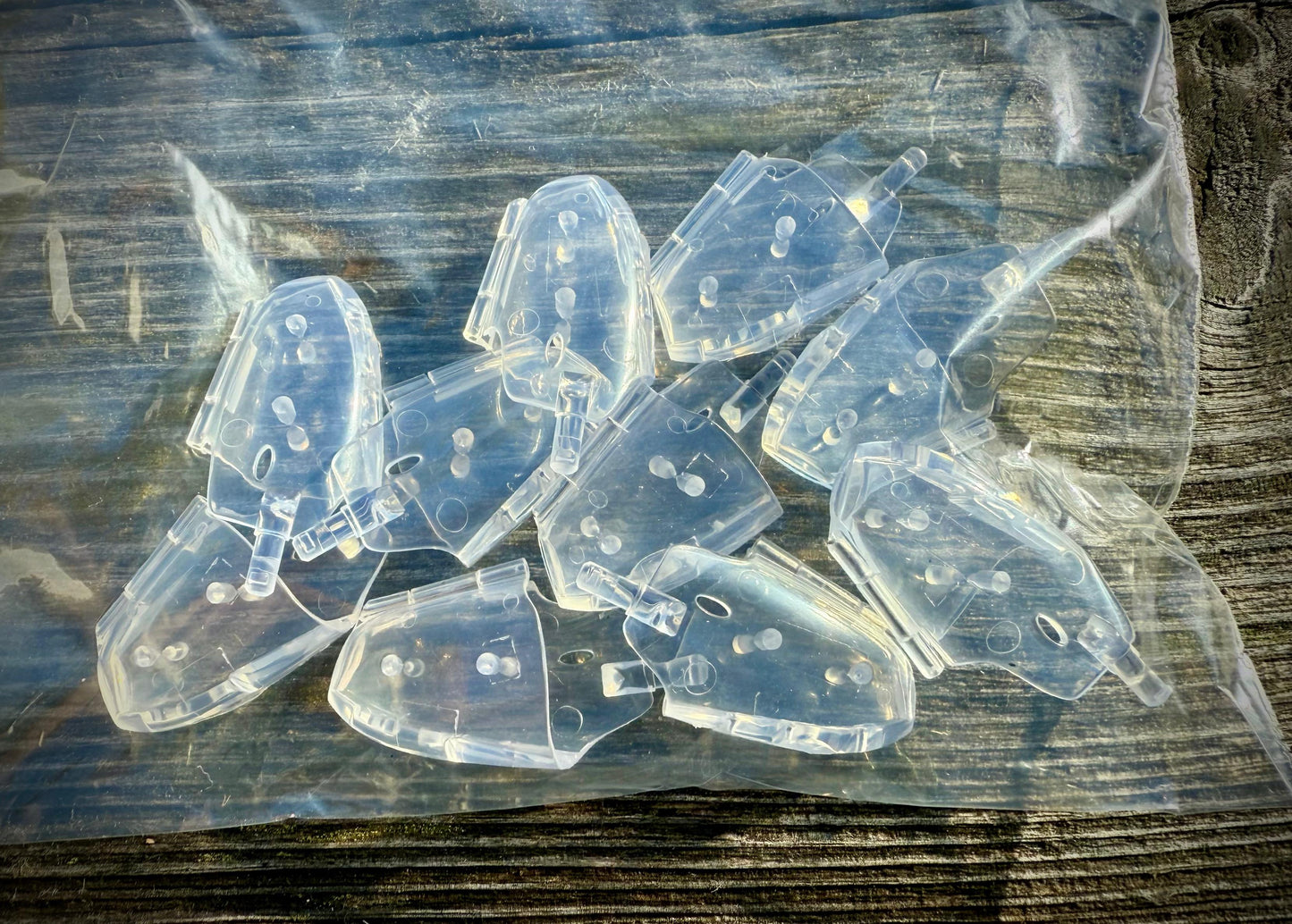 Weikko baitholders for painting (Clear)